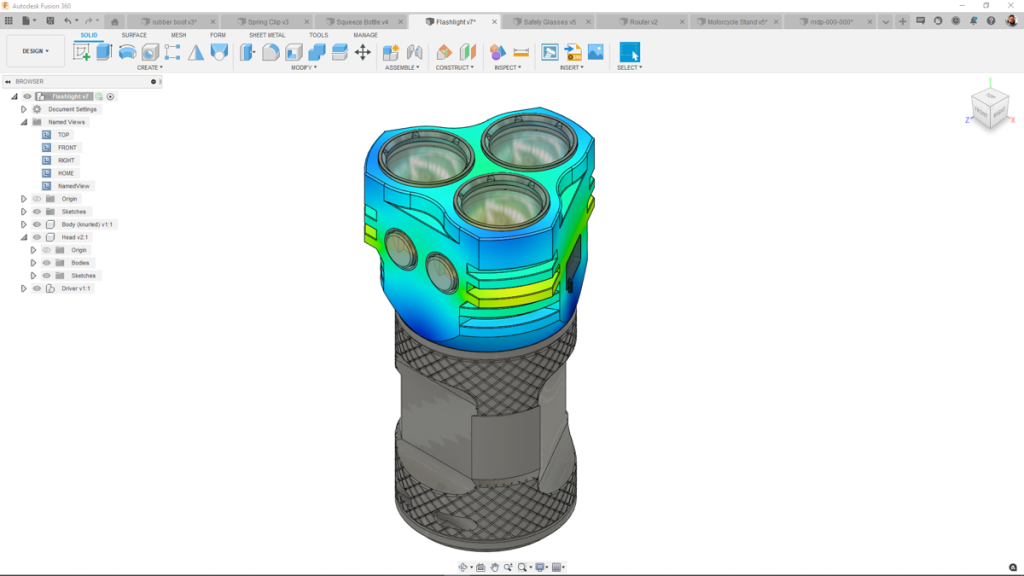 Fusion 360 Simulation Extension Thermal Steady State