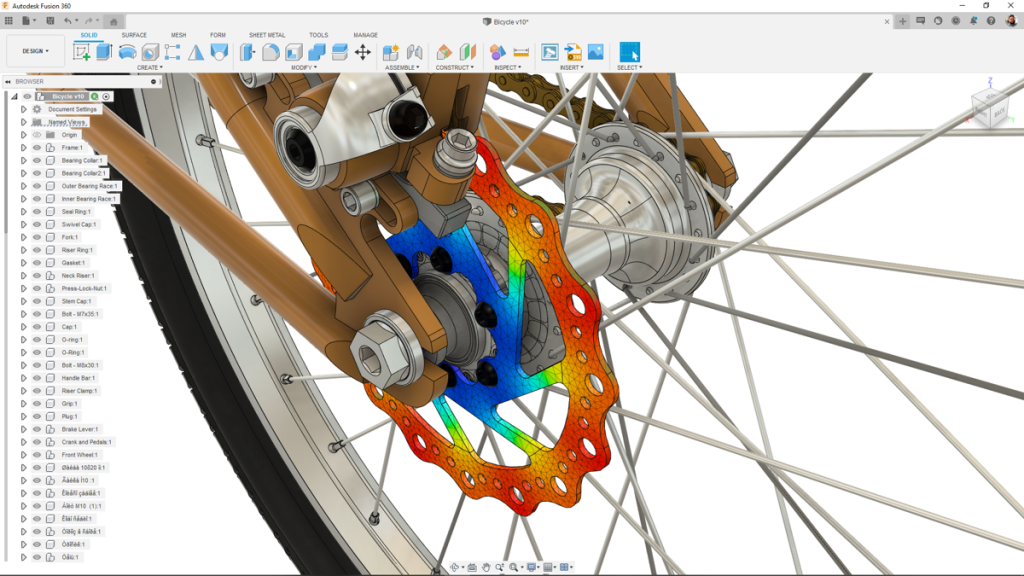 Fusion 360 Simulation Extension Thermal Stress